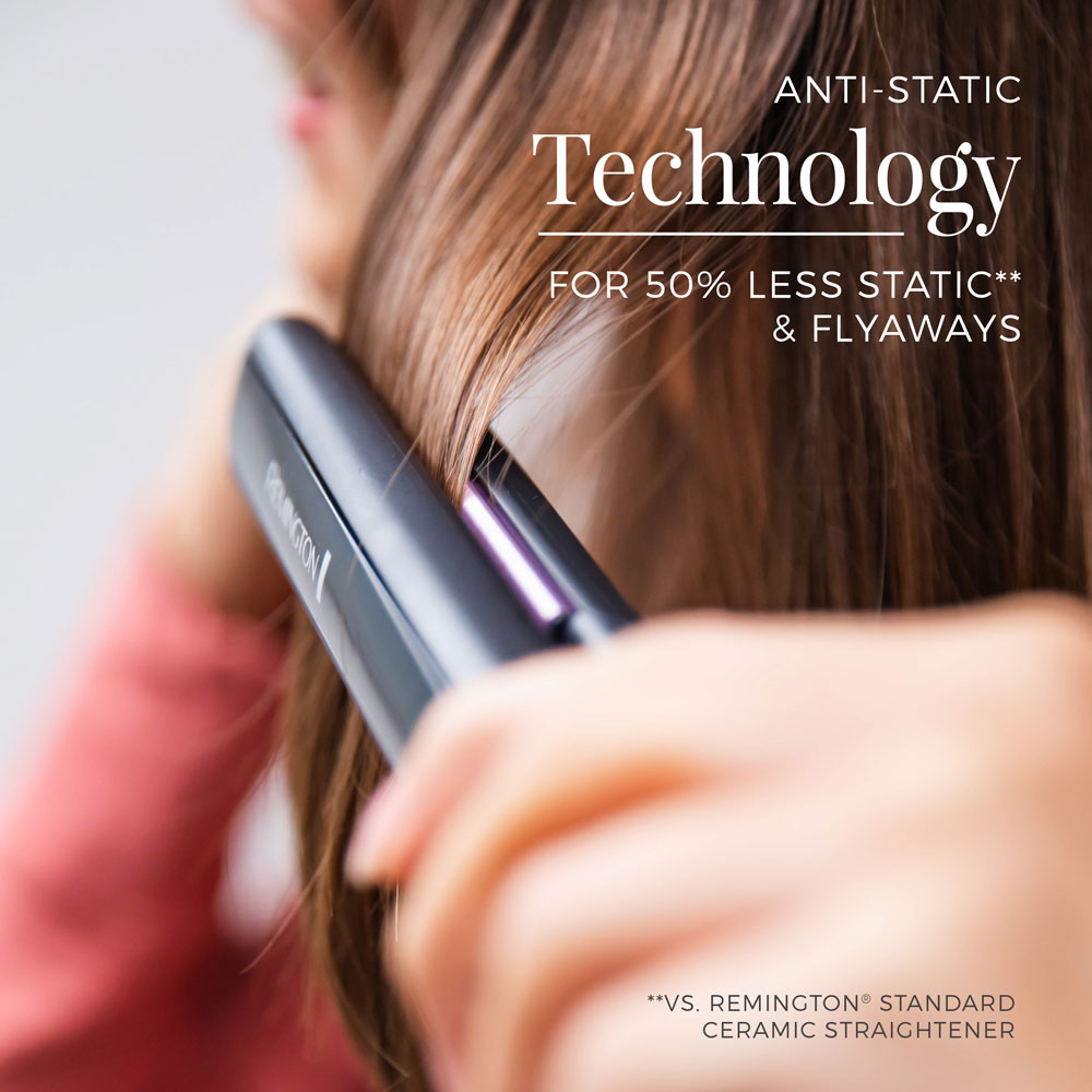 Remington anti static hair straightener store